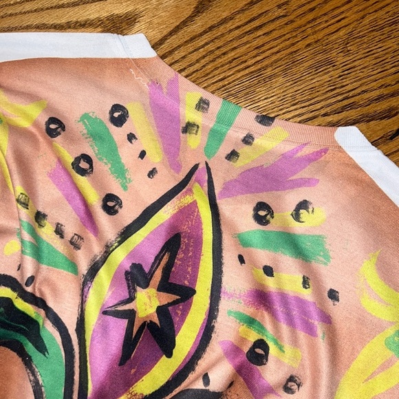 MARDI Gras Man Creative Apparel Full Painted Body Graphic T-Shirt. - Picture 10 of 15